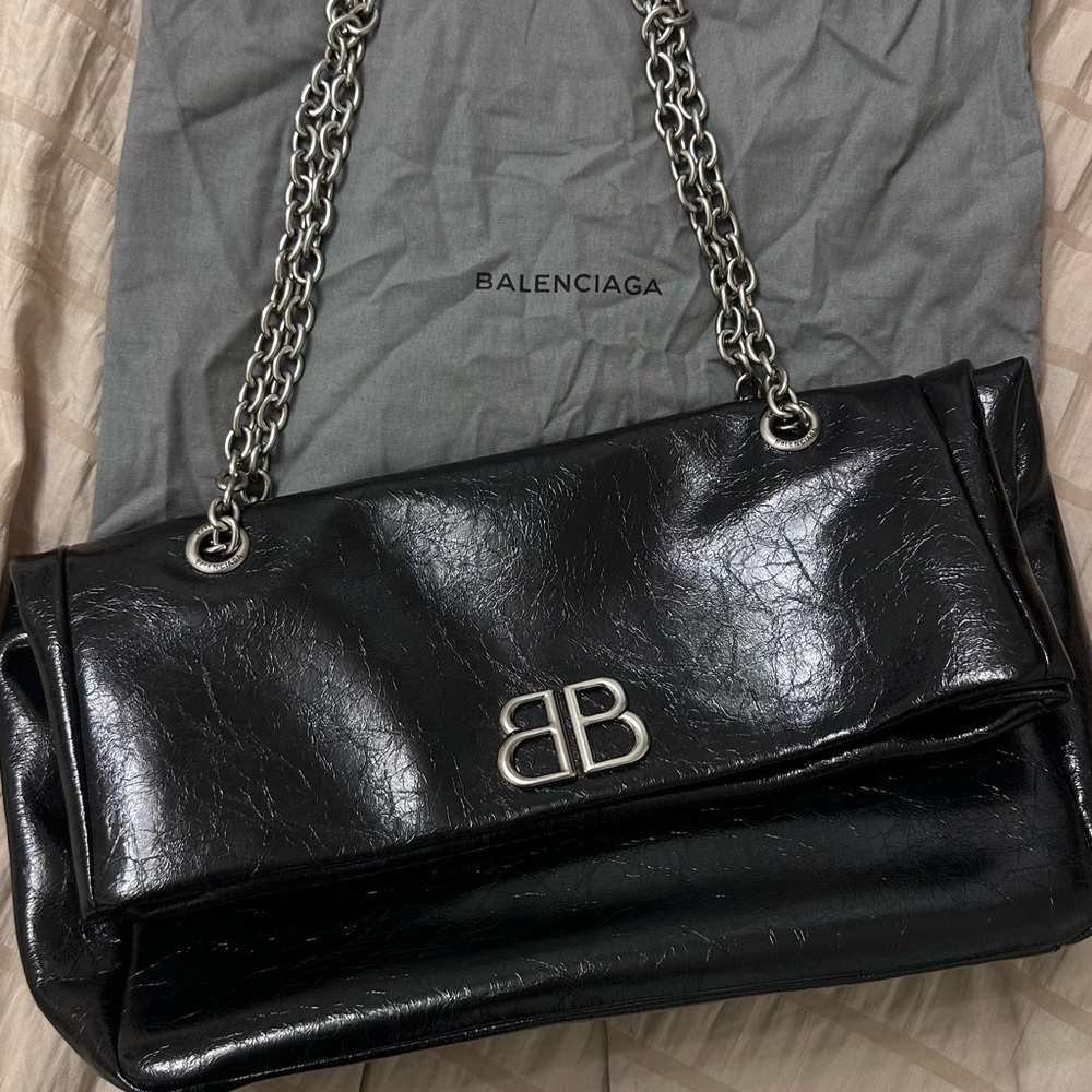 Balenciaga Medium Monaco Chain Bag